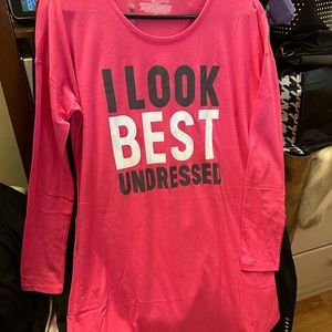 XS- VICTORIA SECRETS-Ladies Comphy Nightshirt